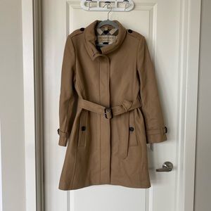 Burberry wool cashmere trench